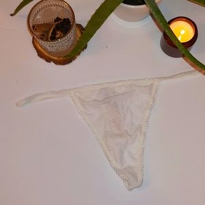 Victoria's Secret cotton string panty